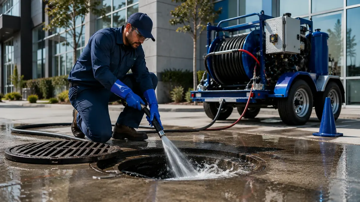 Commercial Hydro Jet Drain Cleaning in Orange Cove